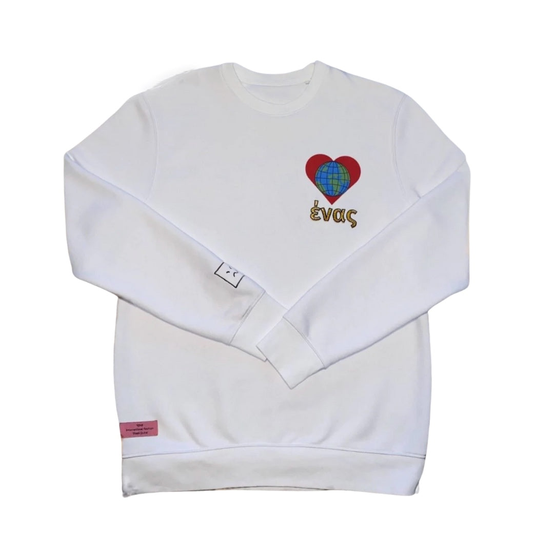 1ONE GREEK CREWNECK