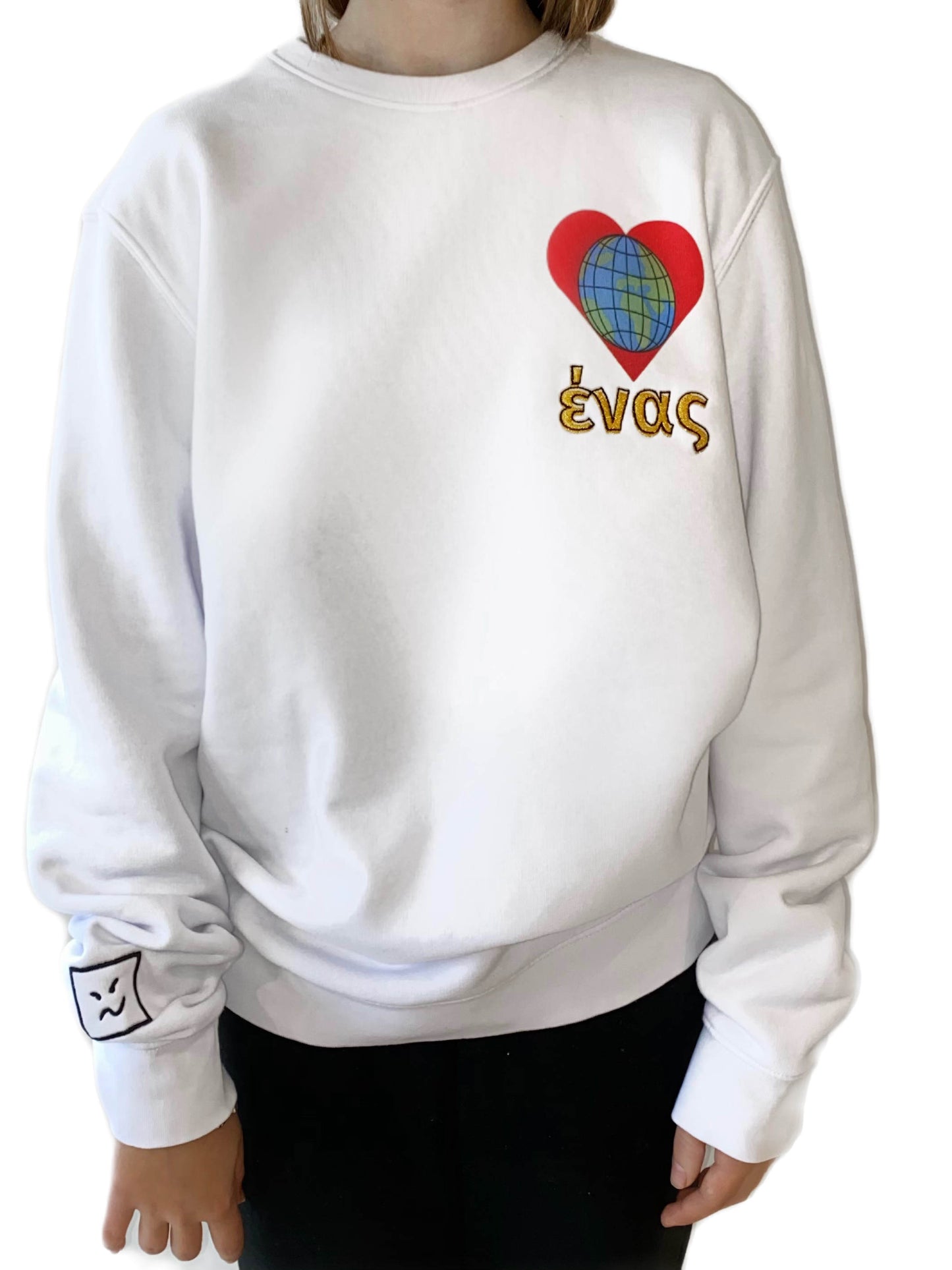 1ONE GREEK CREWNECK