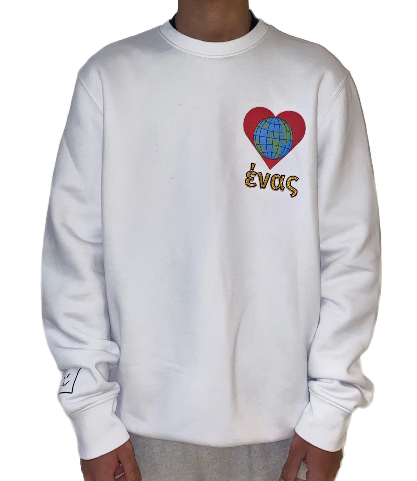 1ONE GREEK CREWNECK